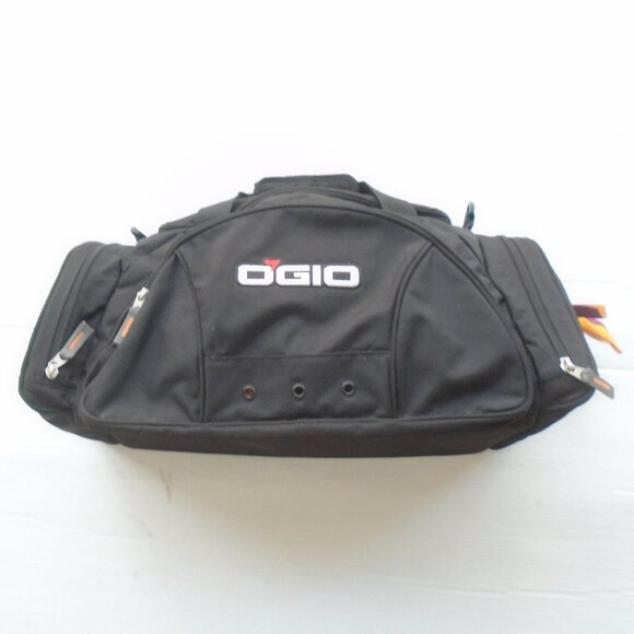 Ogio All Terrain Duffle 3000 Cubic Inch Gym Bag Black/Orange - Picture 1 of 7